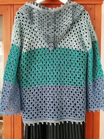 Blue Jeans Hoodie Crochet Pattern