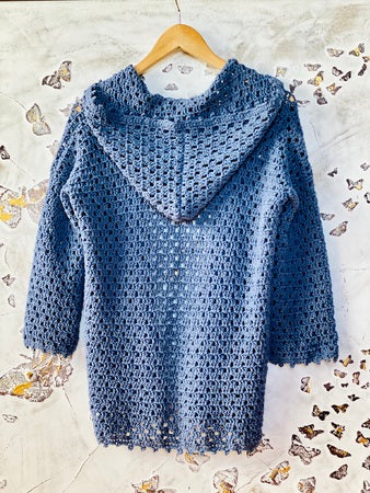 Blue Jeans Hoodie Crochet Pattern