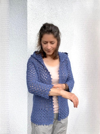 Blue Jeans Hoodie Crochet Pattern