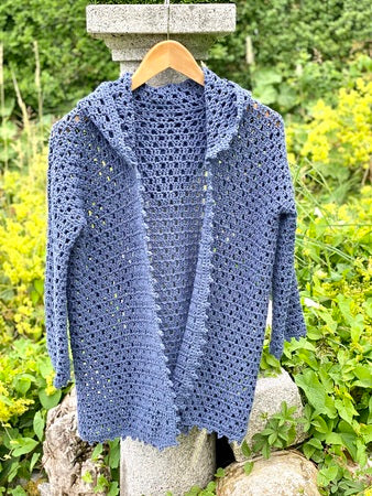 Blue Jeans Hoodie Crochet Pattern