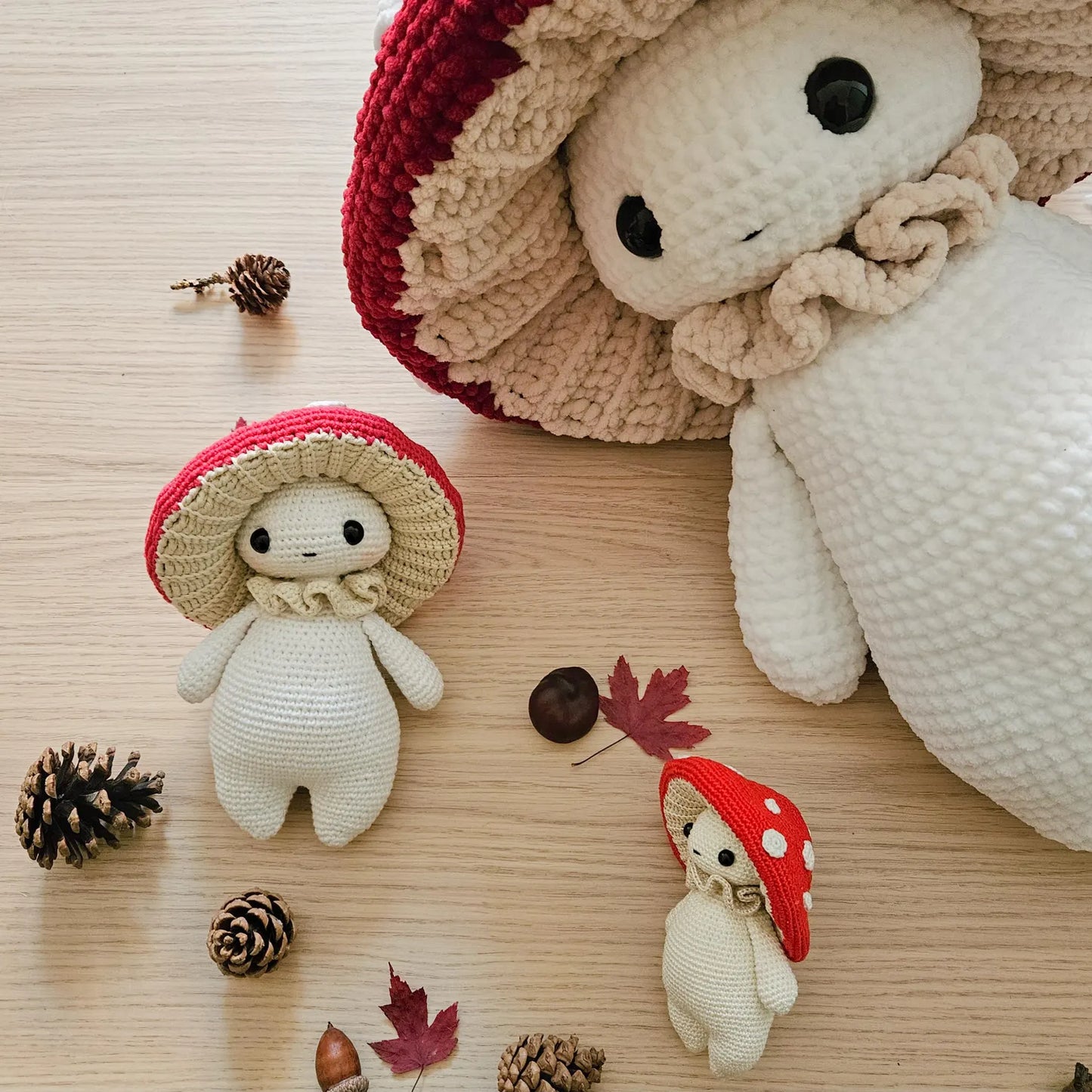 Mushroom Guy Crochet Pattern