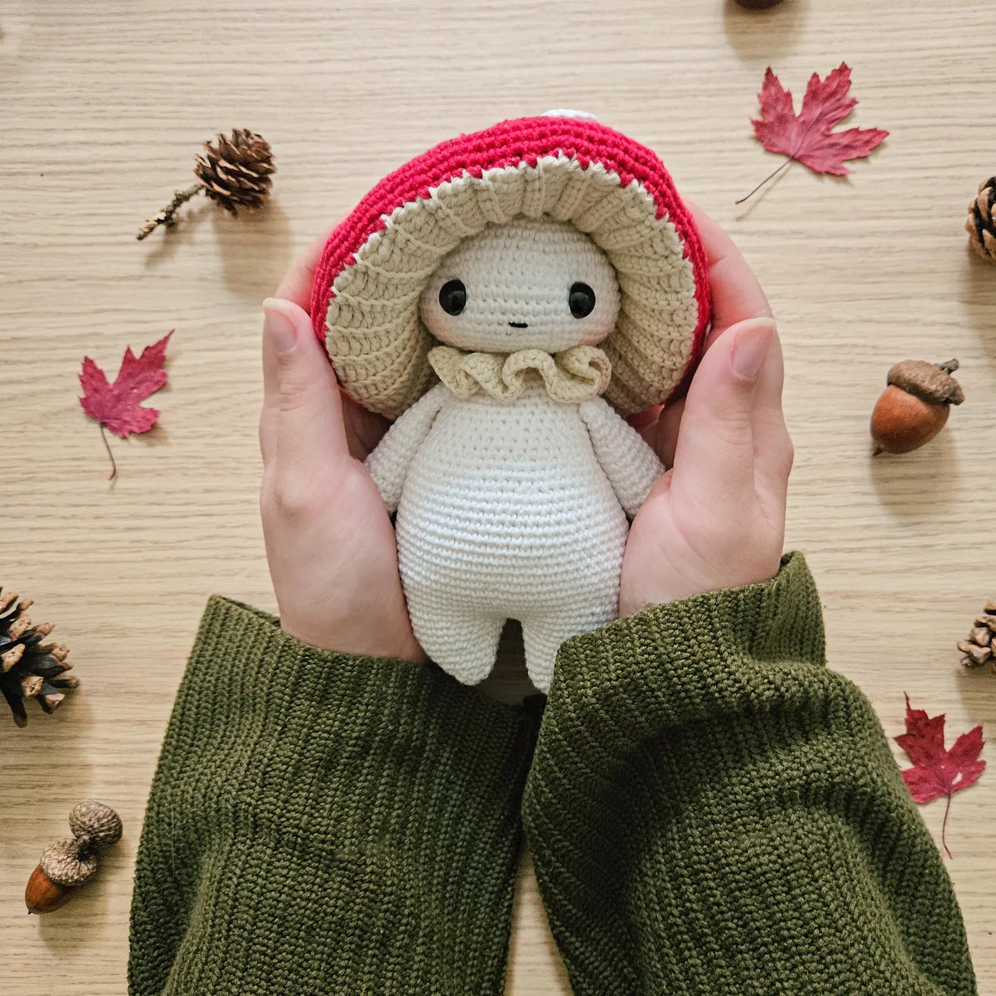 Mushroom Guy Crochet Pattern
