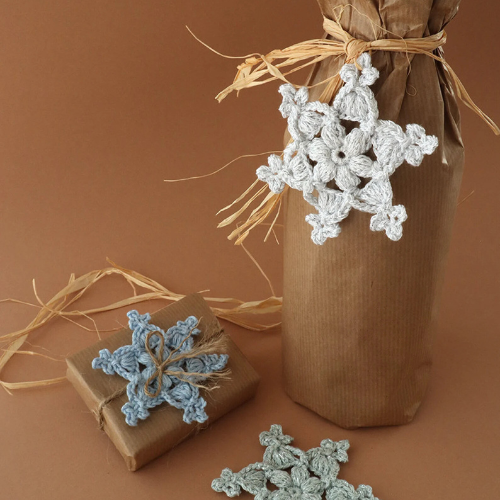 Star Snowflake Crochet Pattern