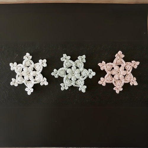 Star Snowflake Crochet Pattern