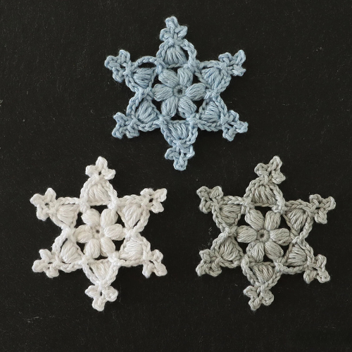 Star Snowflake Crochet Pattern