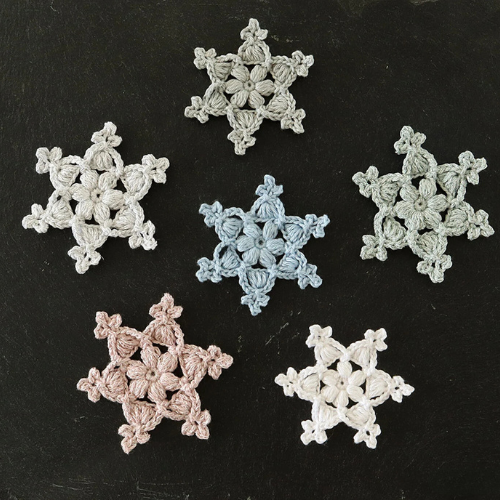 Star Snowflake Crochet Pattern