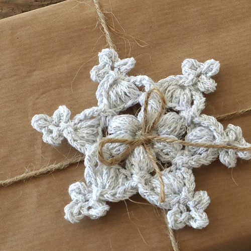Star Snowflake Crochet Pattern