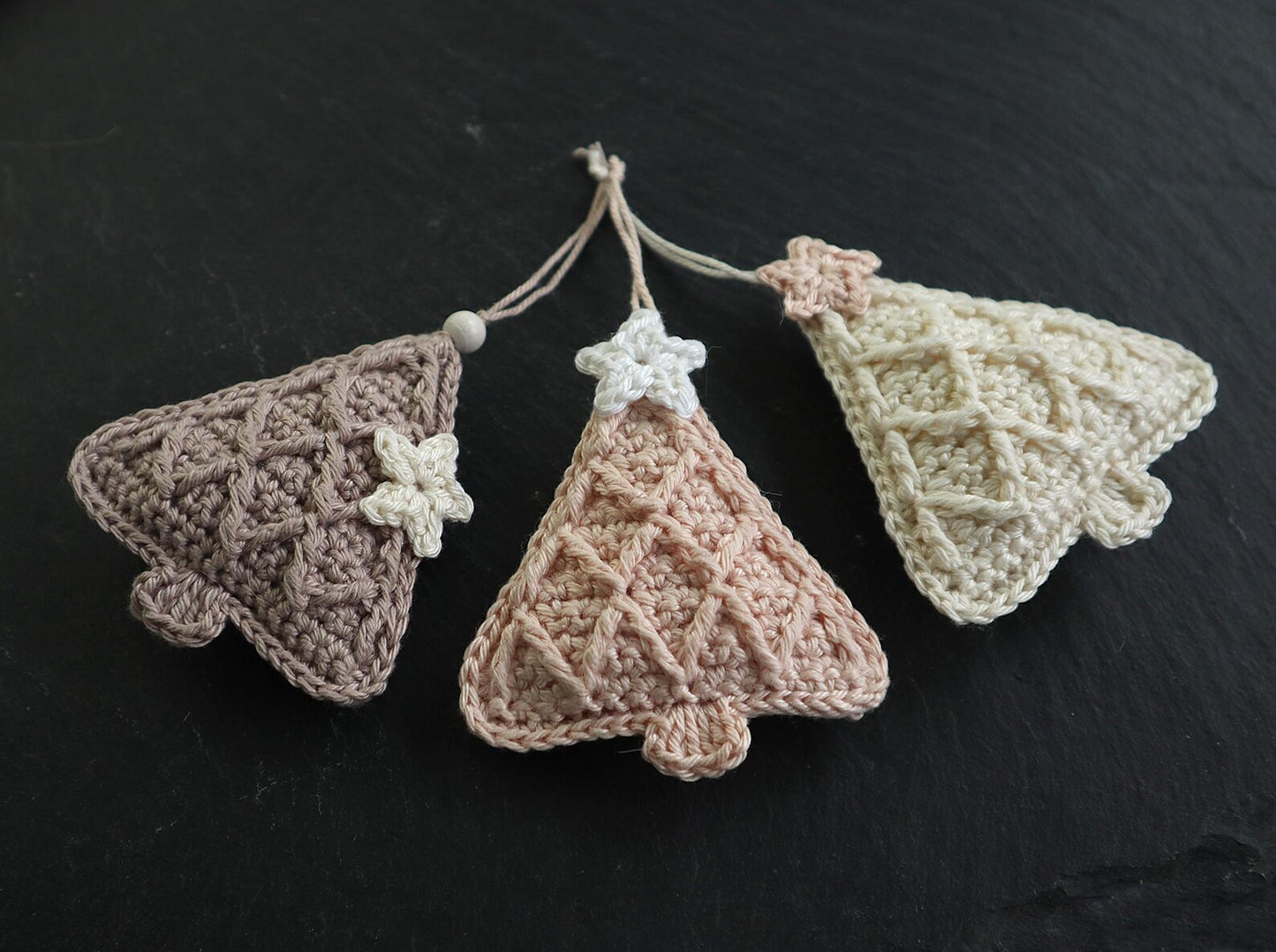 Trees for Garland Crochet Pattern