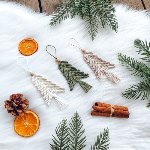 Tree Ornaments Crochet Pattern