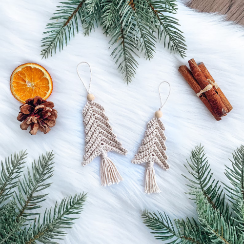 Tree Ornaments Crochet Pattern