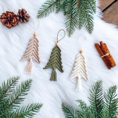 Tree Ornaments Crochet Pattern
