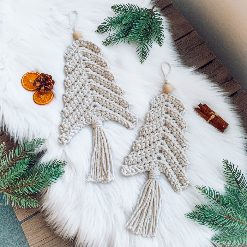 Tree Ornaments Crochet Pattern